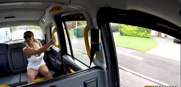  Cab Driver Having Fun With Inked Slut, Talula Thomas